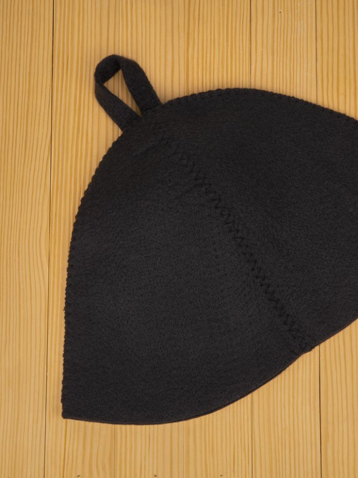 Банная шапка Heat Off, черная Банная шапка Heat Off, черная