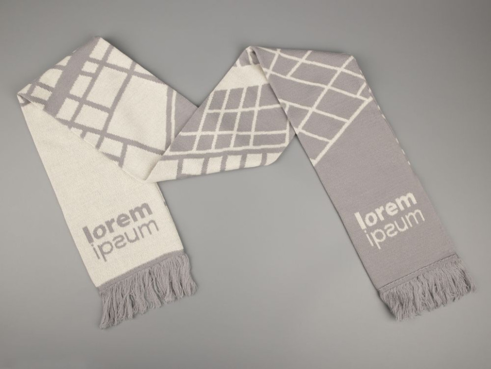 Шарф на заказ Tricksy Classic Fint, L, полушерсть