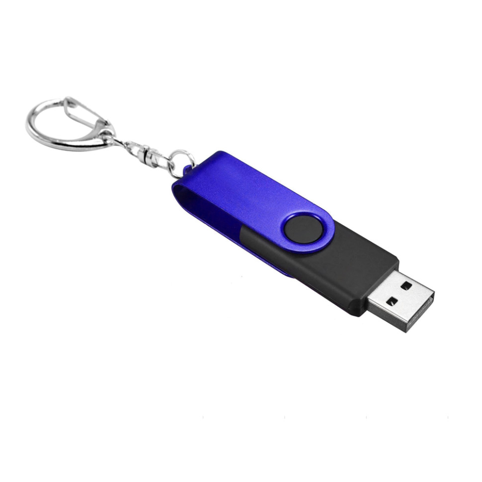 Флешка Twist Color 16 Гб , синяя Флешка Twist Color 16 Гб , синяя
