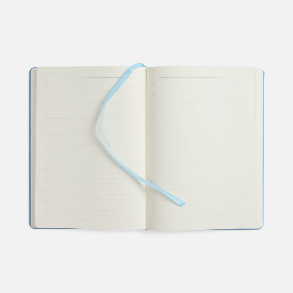 Ежедневник Urban Metal, недатированный, голубой