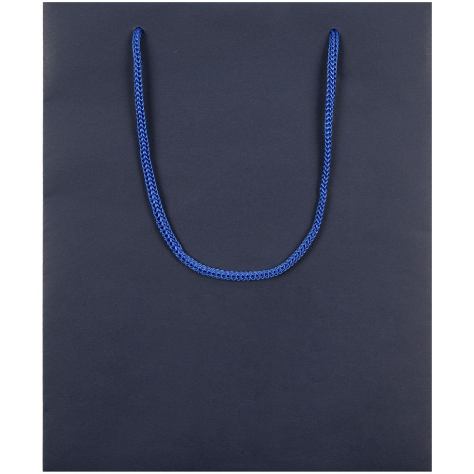 Пакет бумажный Vid M, синий Пакет бумажный Vid M, синий