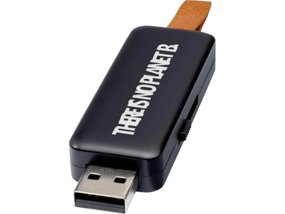 USB-флешка на 4 Гб Gleam с подсветкой
