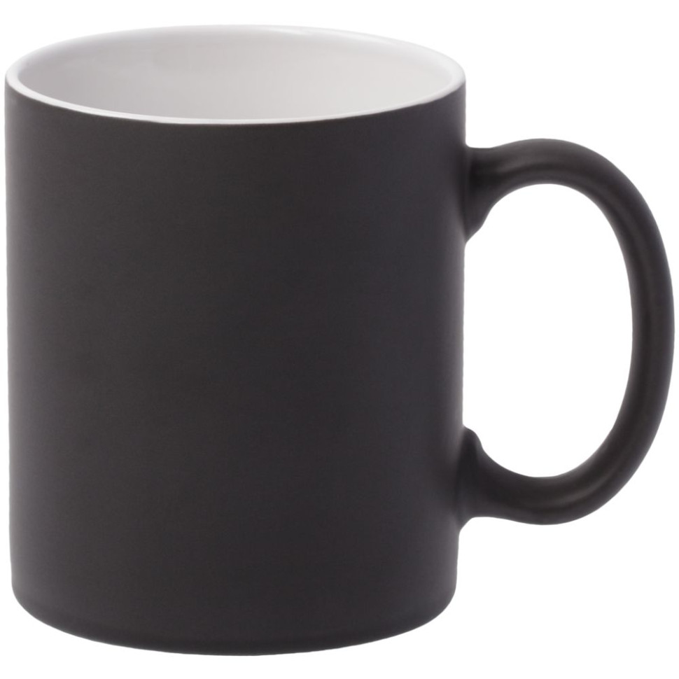 Кружка Promo матовая, черная Кружка Promo матовая, черная