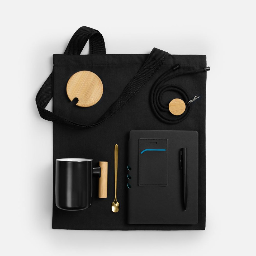 Набор Trait Office, черный с бирюзовым Набор Trait Office, черный с бирюзовым