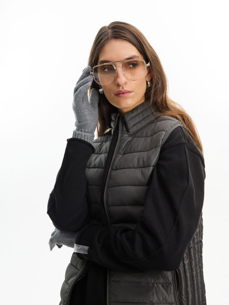 Перчатки Alpine, светло-серые