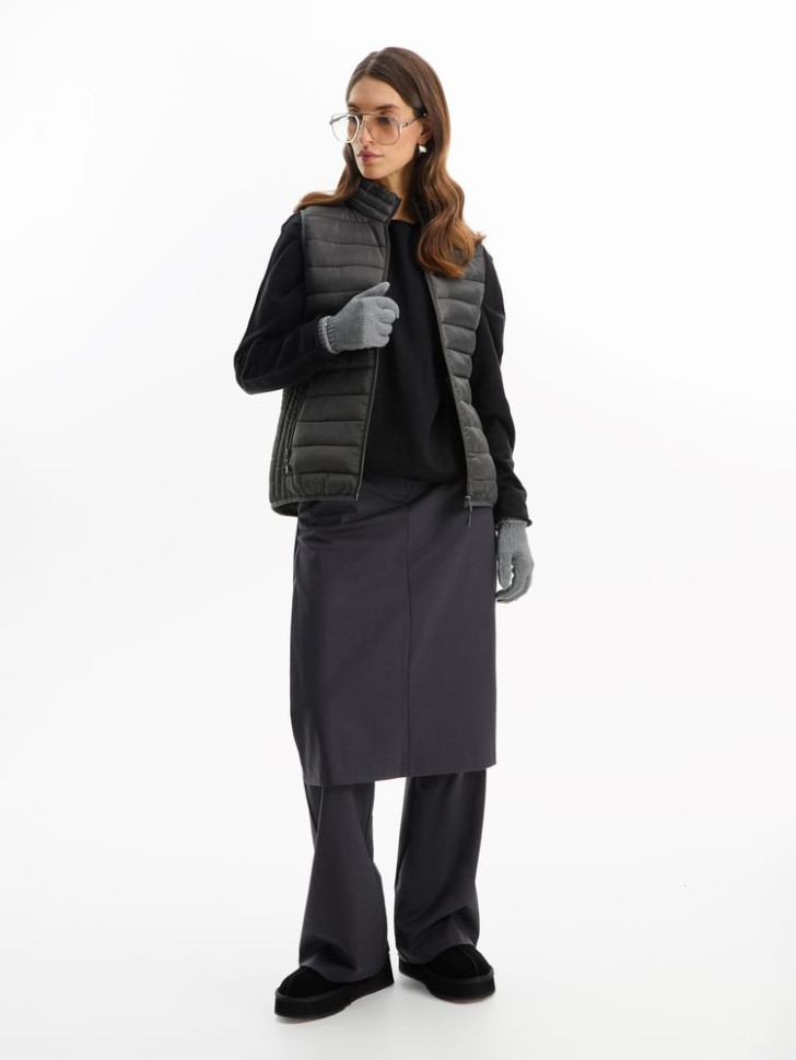 Перчатки Alpine, светло-серые