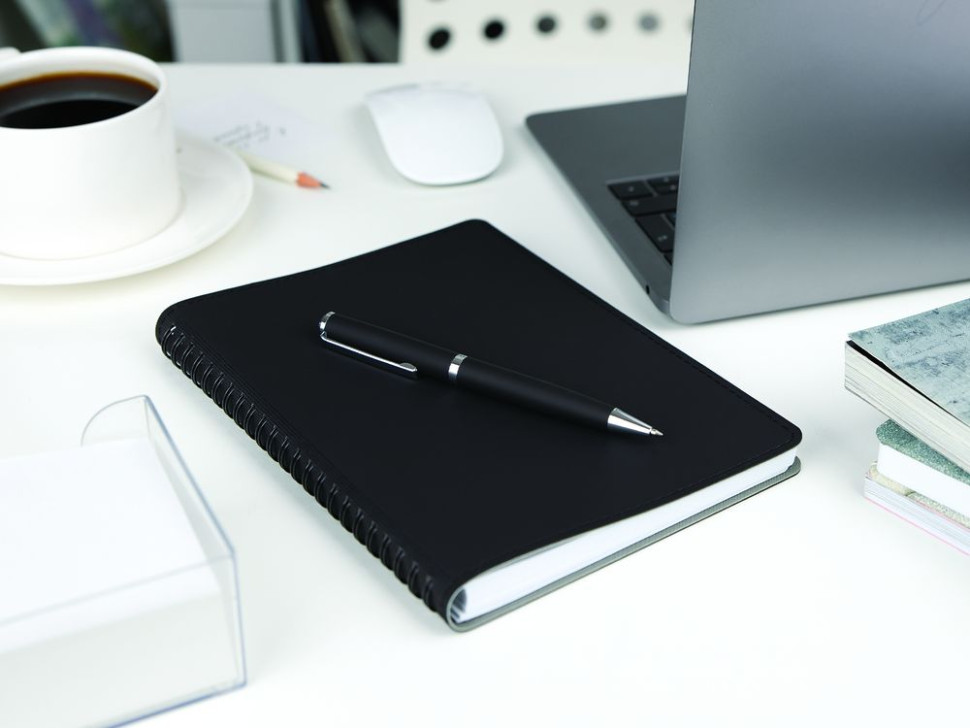 Ручка шариковая Inkish Chrome, черная Ручка шариковая Inkish Chrome, черная