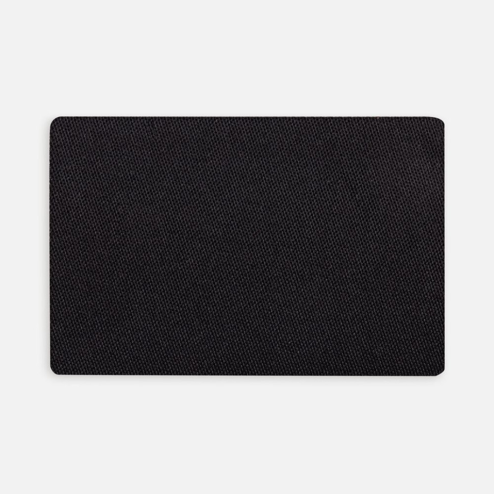 Наклейка тканевая Lunga, L, черная