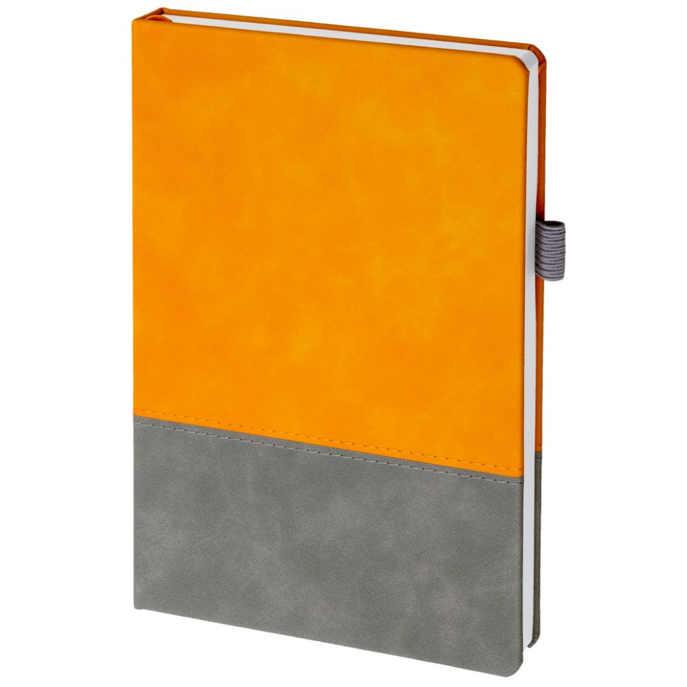 Ежедневник Horizon, недатированный, серый с оранжевым Ежедневник Horizon, недатированный, серый с оранжевым