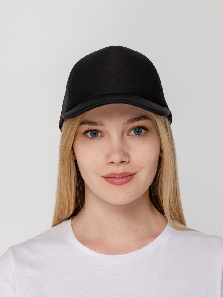 Бейсболка Sunbreaker, черная Бейсболка Sunbreaker, черная