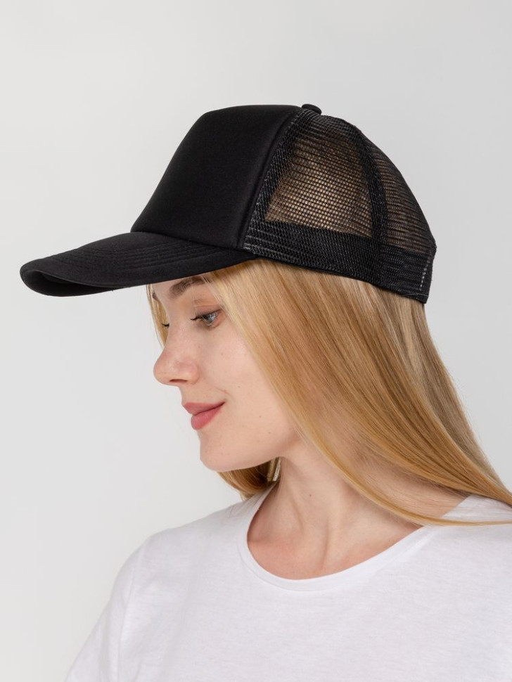 Бейсболка Sunbreaker, черная Бейсболка Sunbreaker, черная