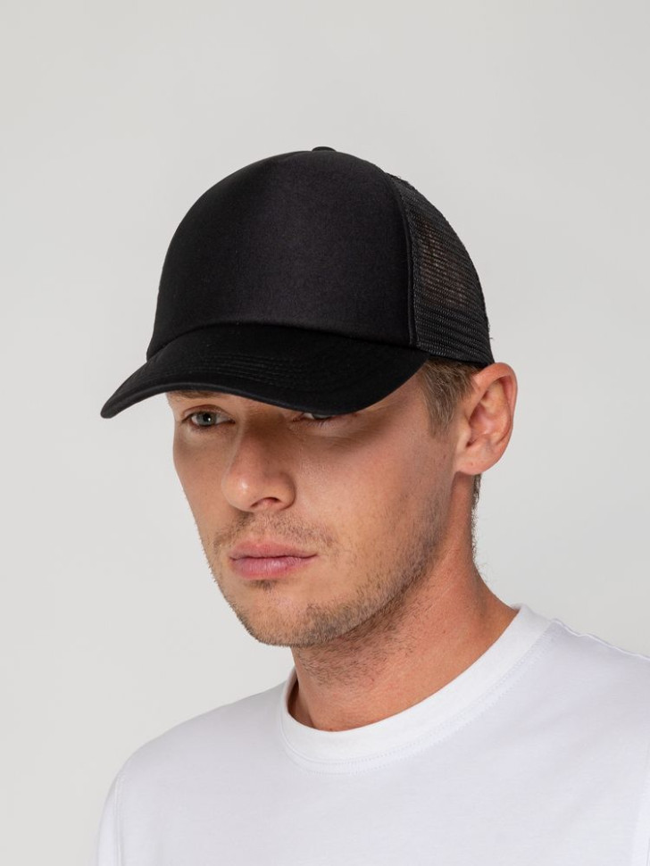 Бейсболка Sunbreaker, черная Бейсболка Sunbreaker, черная