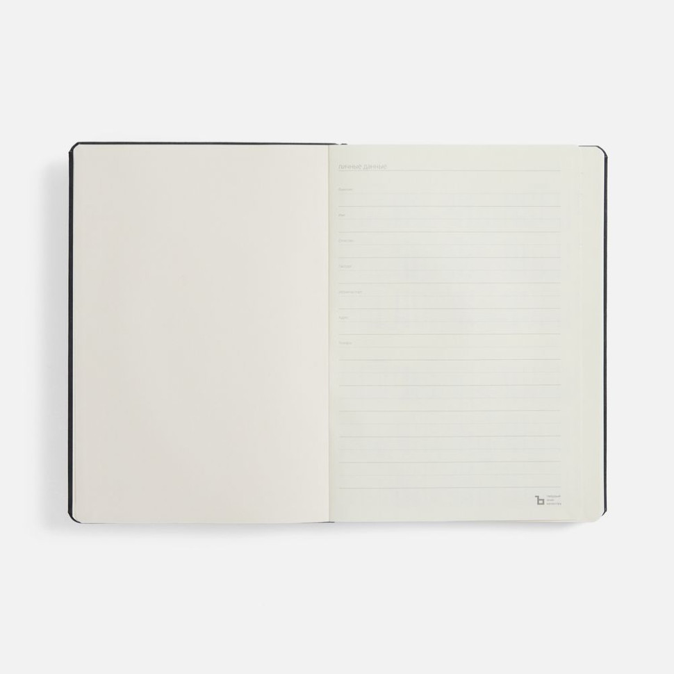 Ежедневник Urban Metal, недатированный, черный