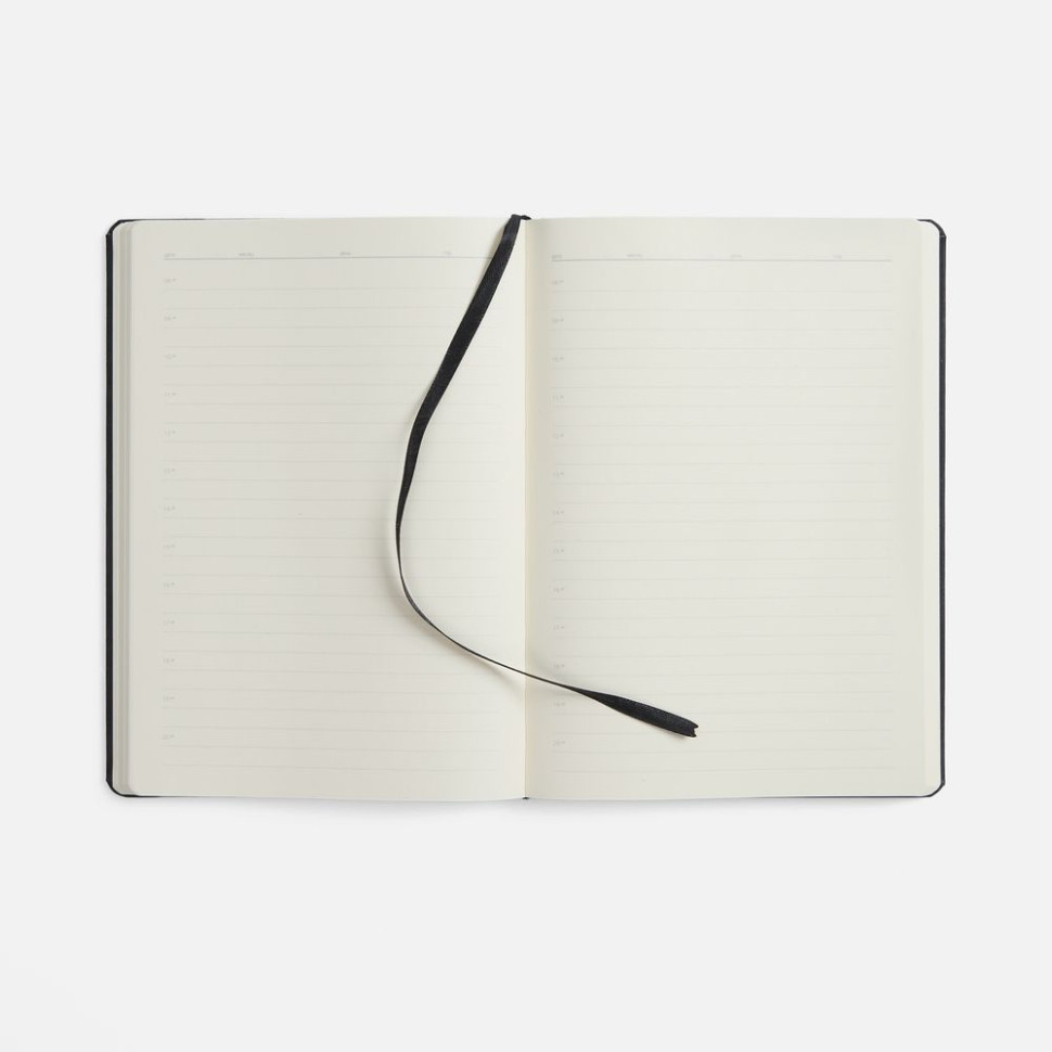 Ежедневник Urban Metal, недатированный, черный