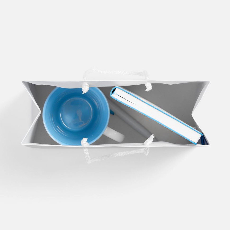 Набор White Shall Simple, голубой Набор White Shall Simple, голубой