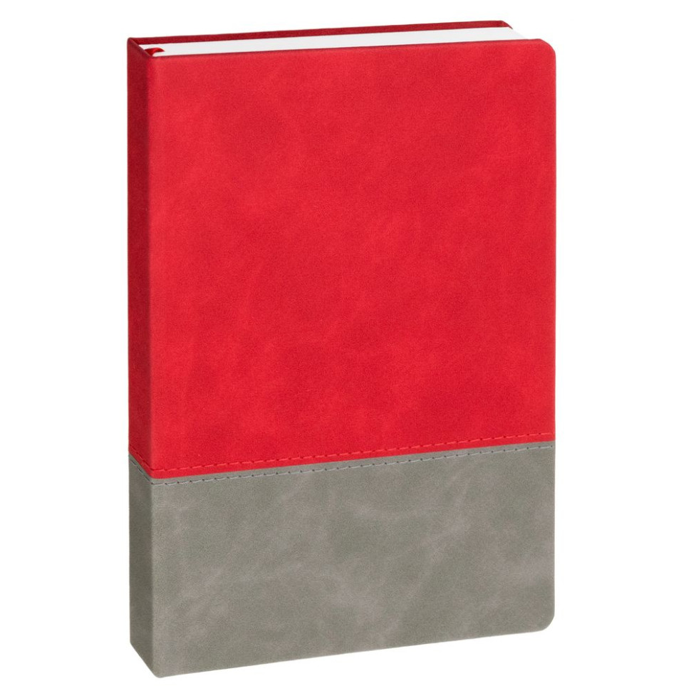 Ежедневник Horizon, недатированный, серый с красным Ежедневник Horizon, недатированный, серый с красным