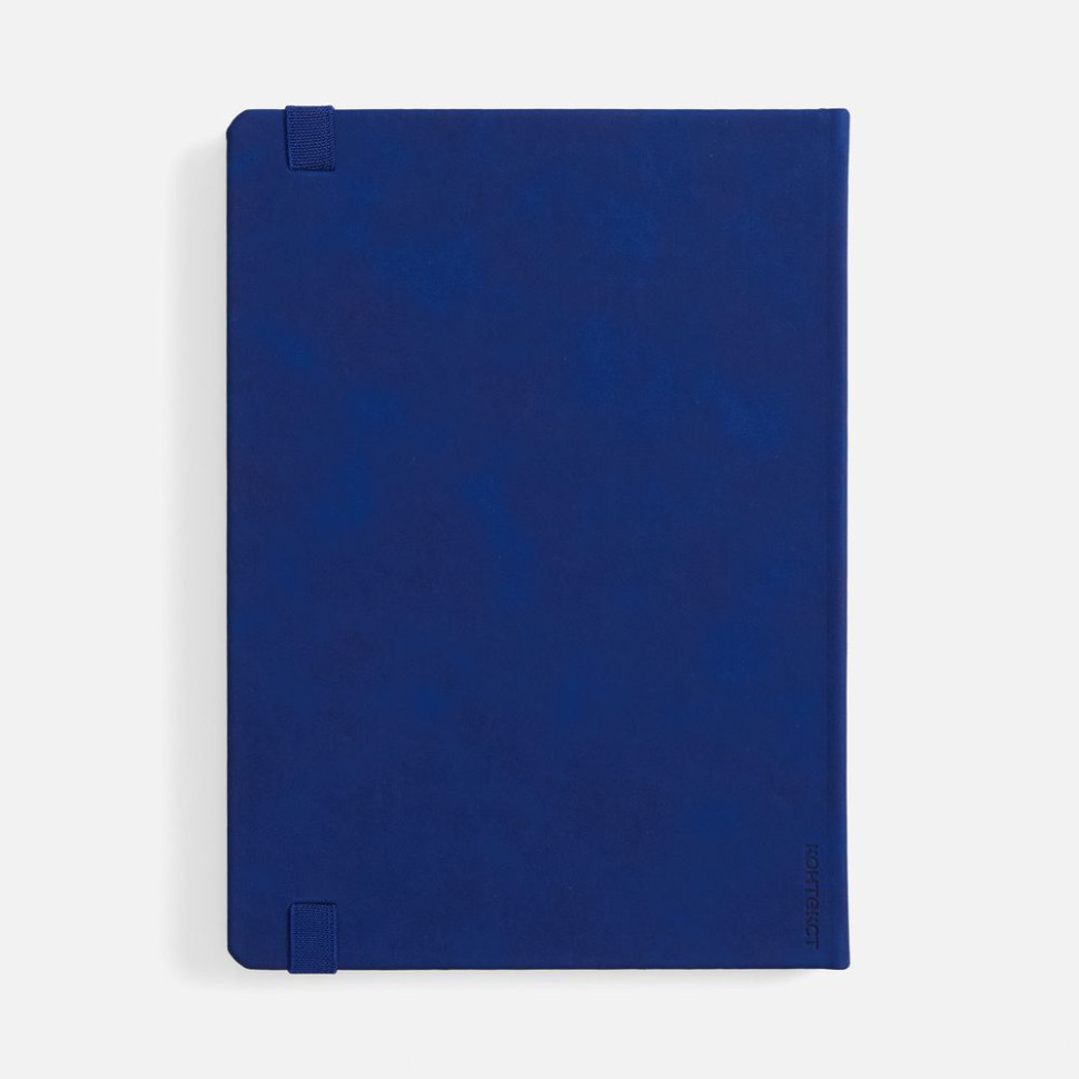 Ежедневник Urban Metal, недатированный, ярко-синий