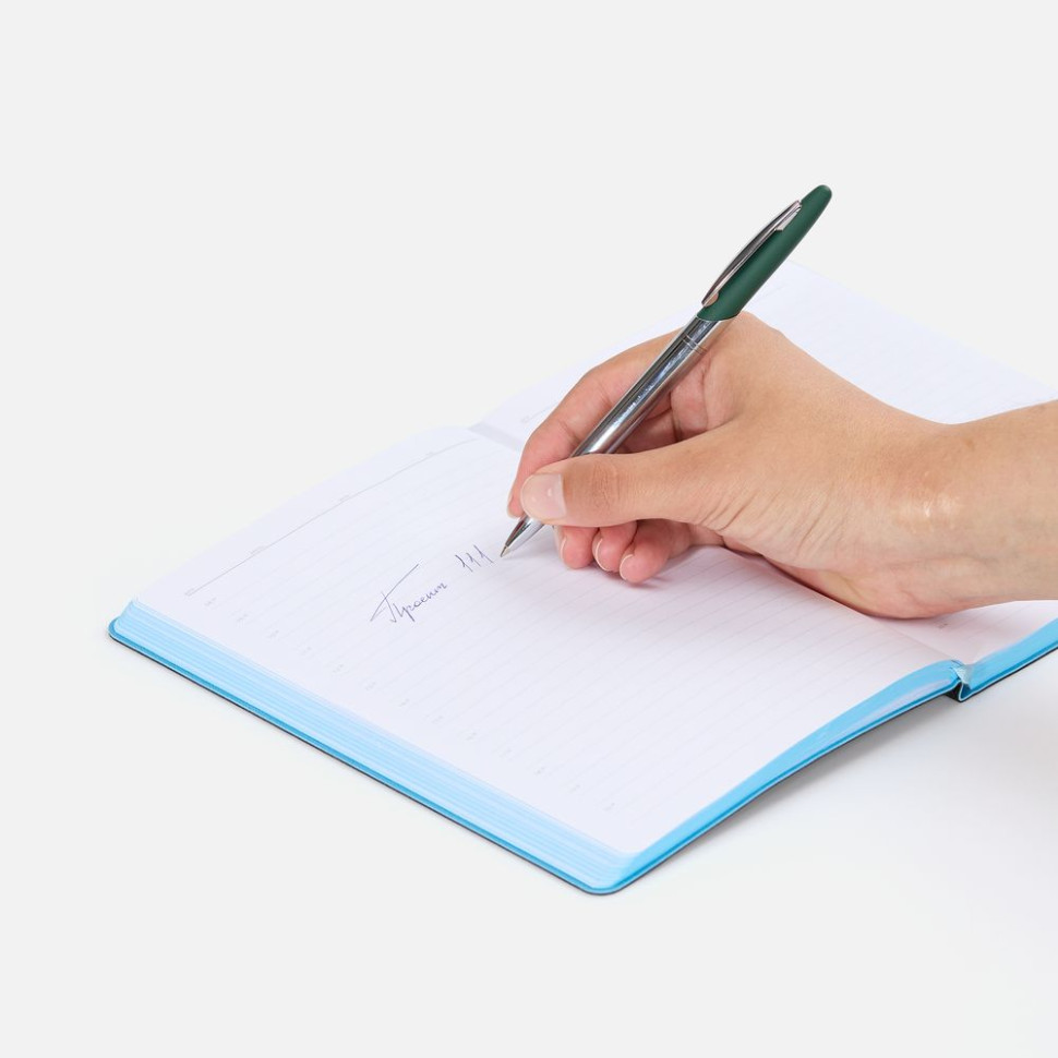 Ручка шариковая Dagger Soft Touch, зеленая Ручка шариковая Dagger Soft Touch, зеленая