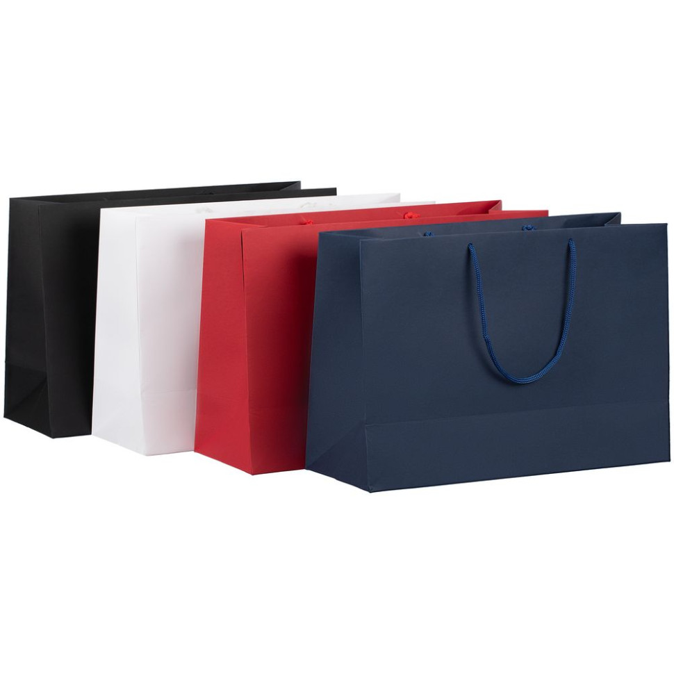 Пакет бумажный Ample Thin M, синий Пакет бумажный Ample Thin M, синий