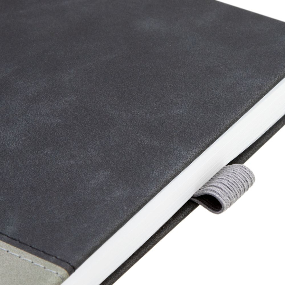 Ежедневник Horizon, недатированный, серый с черным Ежедневник Horizon, недатированный, серый с черным