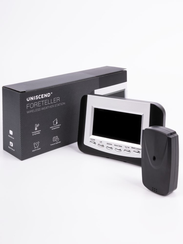Метеостанция Uniscend Foreteller с внешним датчиком Метеостанция Uniscend Foreteller с внешним датчиком