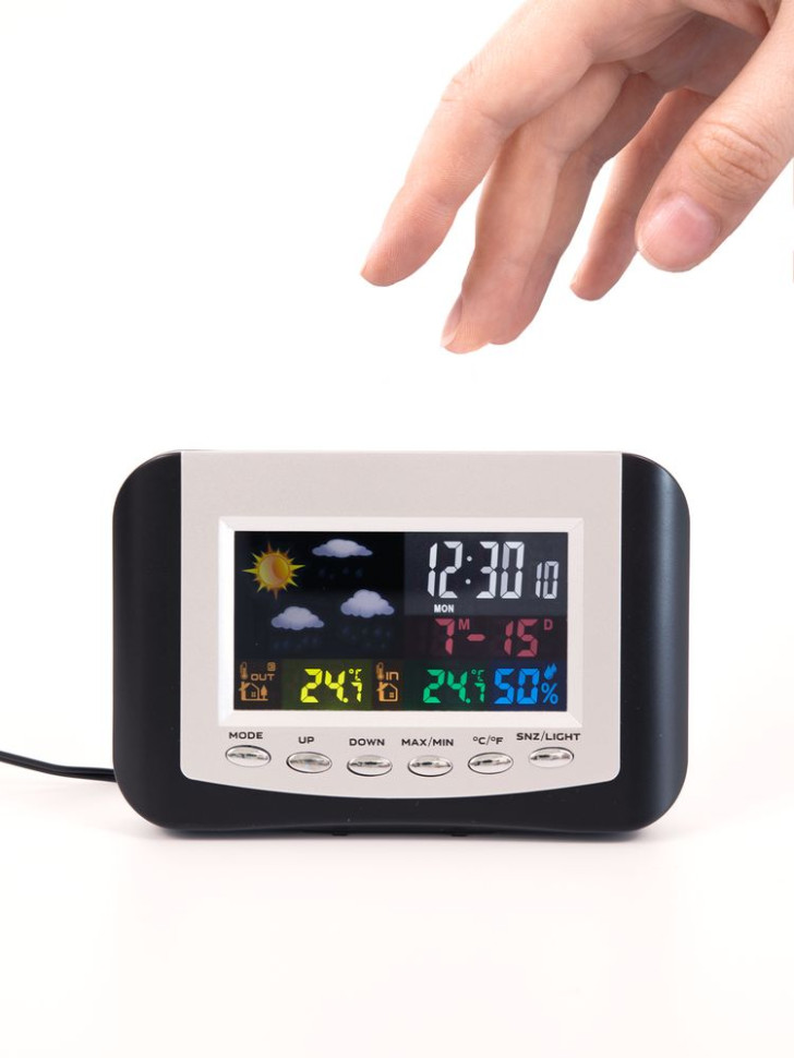 Метеостанция Uniscend Foreteller с внешним датчиком Метеостанция Uniscend Foreteller с внешним датчиком