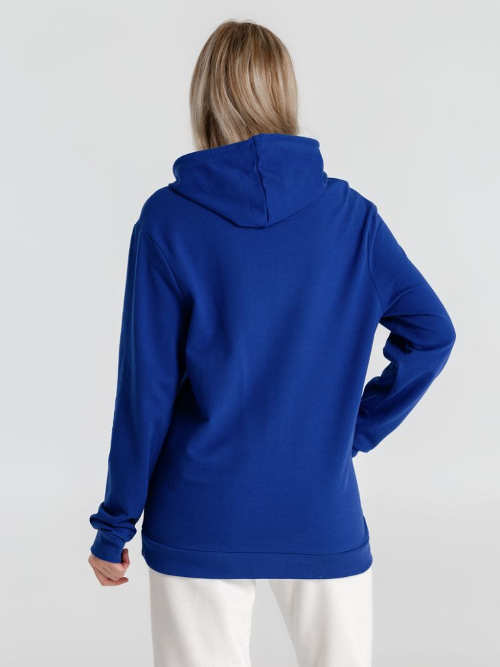 Толстовка с капюшоном унисекс Hoodie, ярко-синяя Толстовка с капюшоном унисекс Hoodie, ярко-синяя