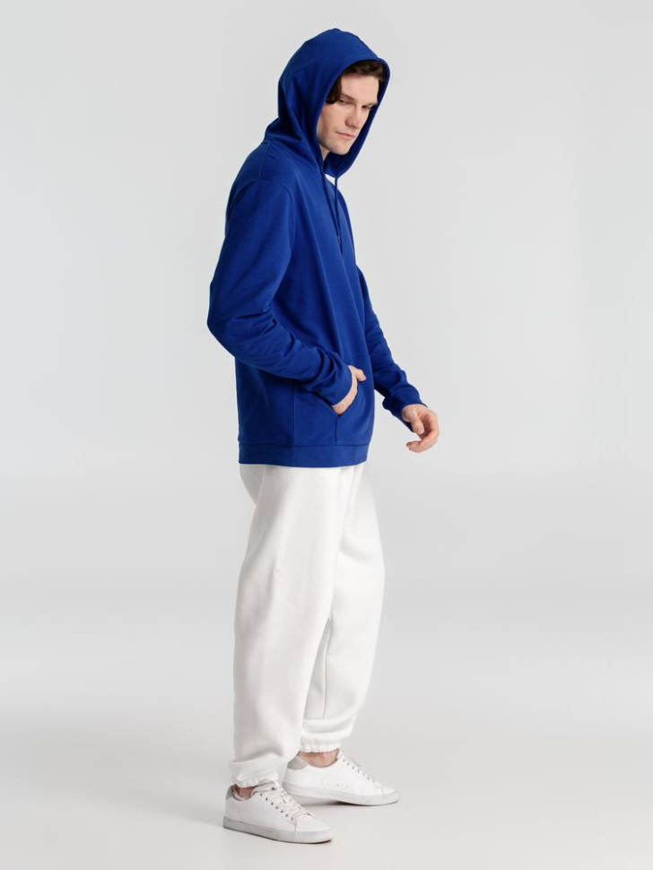 Толстовка с капюшоном унисекс Hoodie, ярко-синяя Толстовка с капюшоном унисекс Hoodie, ярко-синяя