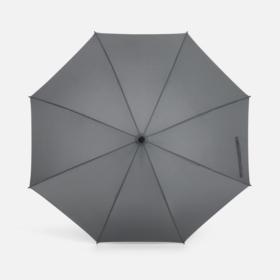 Зонт-трость Simple Golf, серый