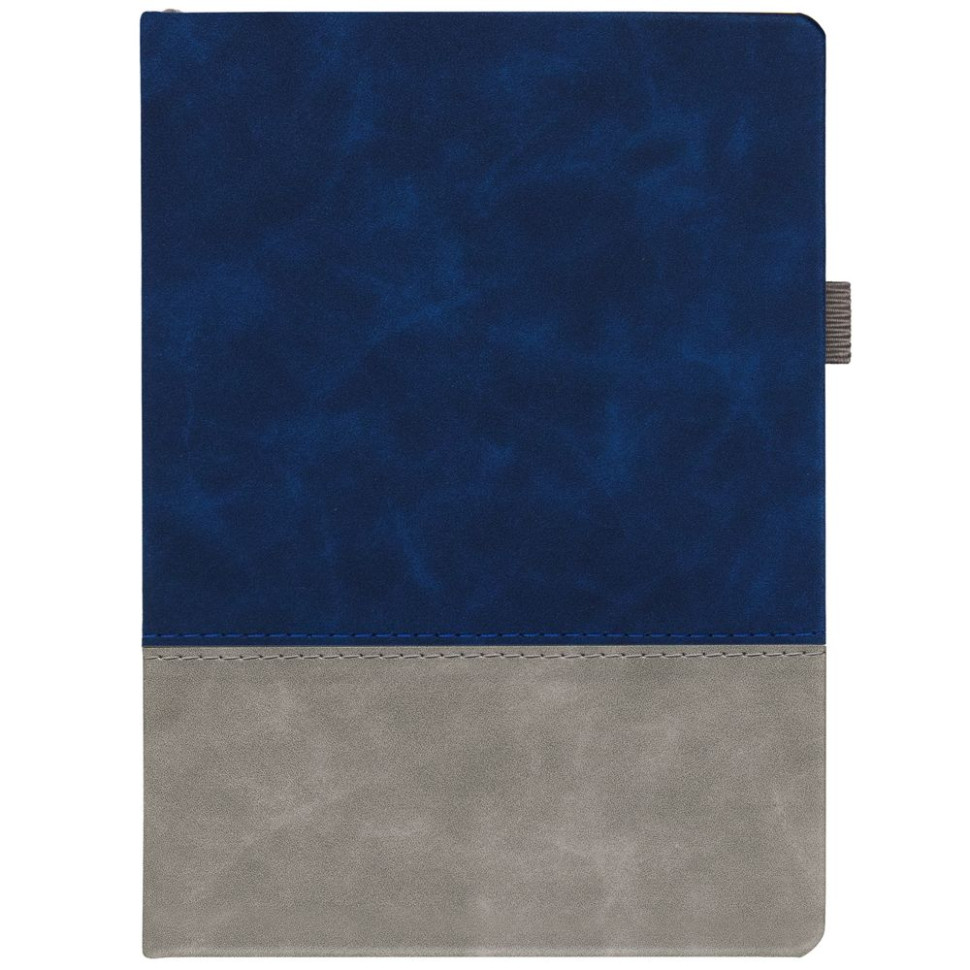 Ежедневник Horizon, недатированный, серый с синим Ежедневник Horizon, недатированный, серый с синим