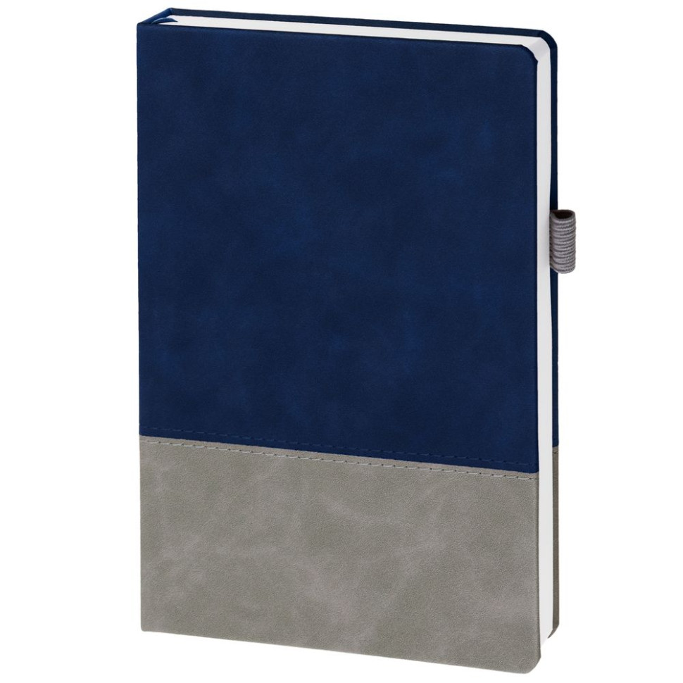 Ежедневник Horizon, недатированный, серый с синим Ежедневник Horizon, недатированный, серый с синим