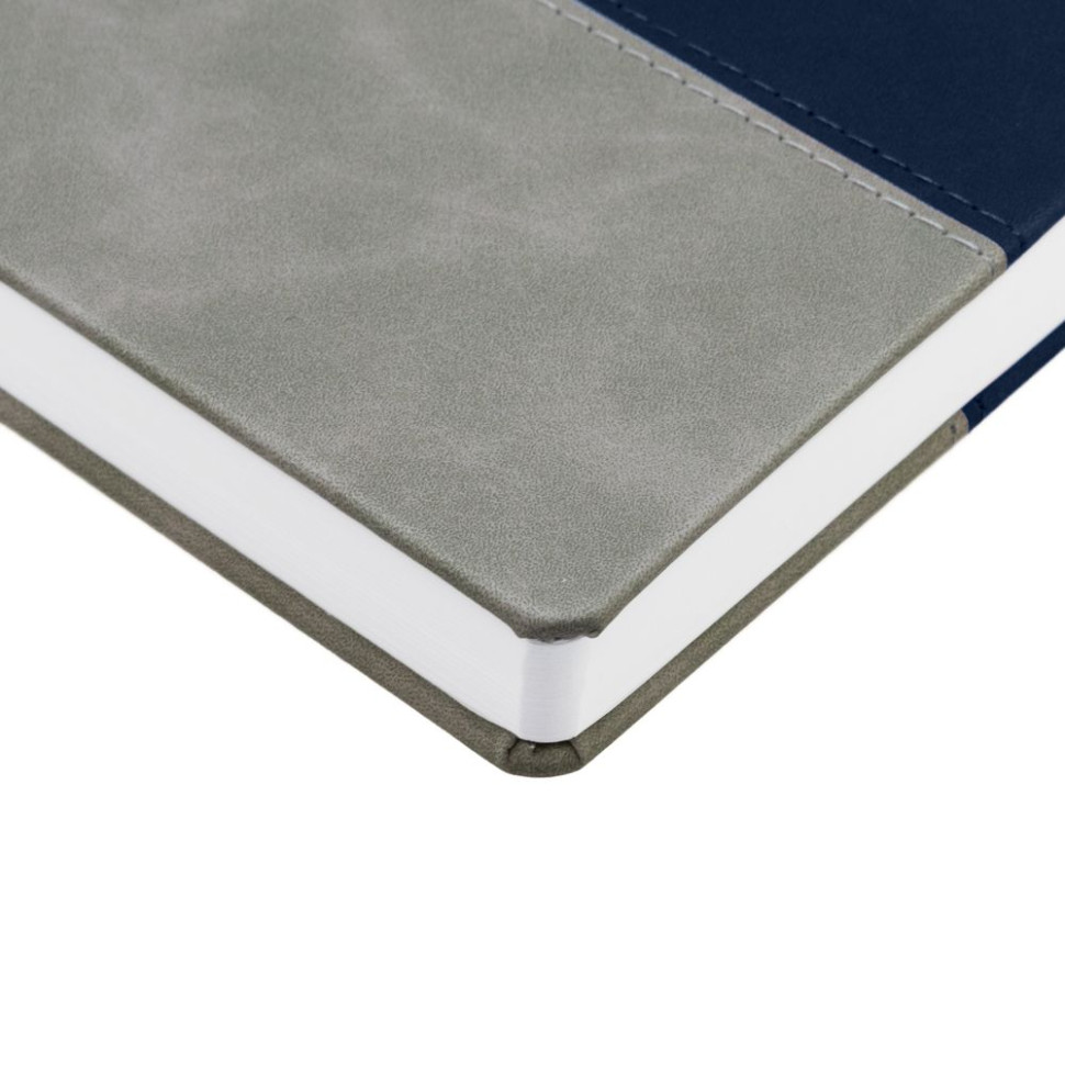 Ежедневник Horizon, недатированный, серый с синим Ежедневник Horizon, недатированный, серый с синим