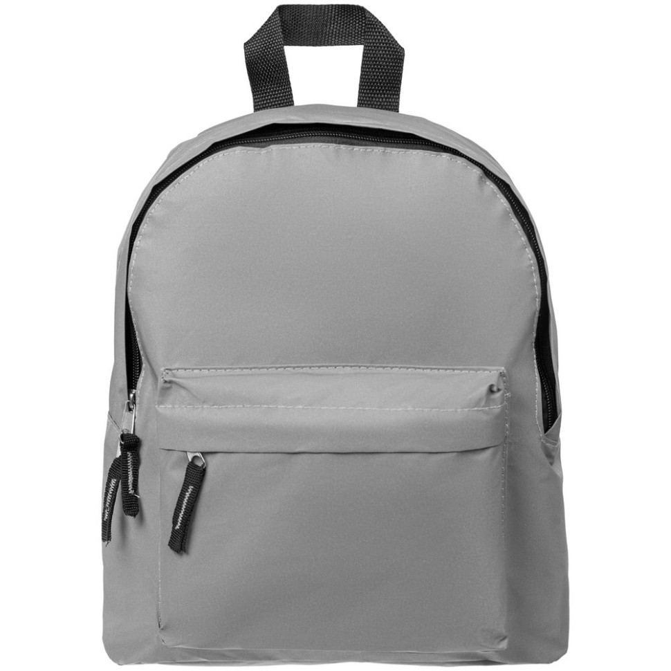 Рюкзак детский Manifest из светоотражающей ткани, серый Рюкзак детский Manifest из светоотражающей ткани, серый