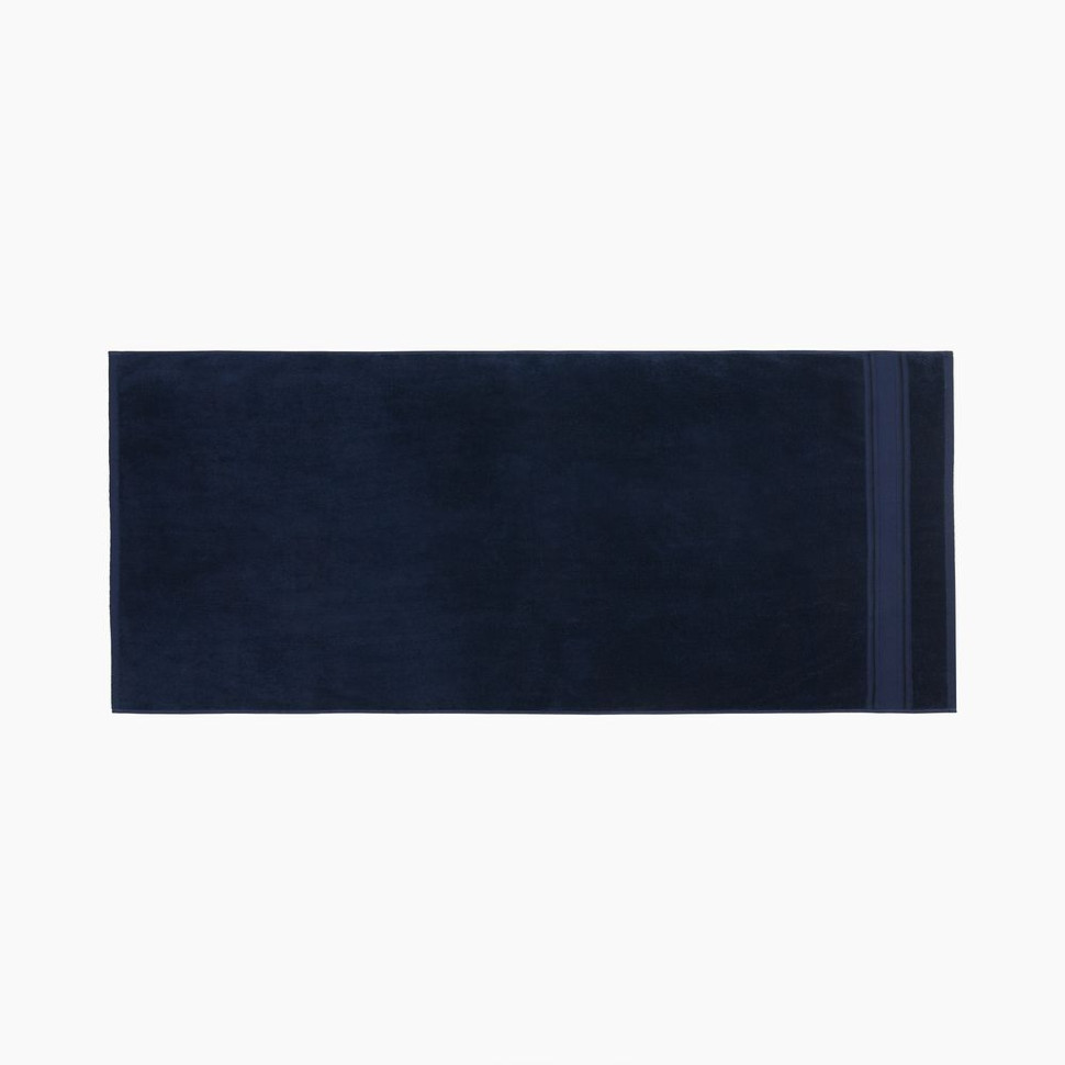 Полотенце махровое Terrychic, среднее, темно-синее Полотенце махровое Terrychic, среднее, темно-синее