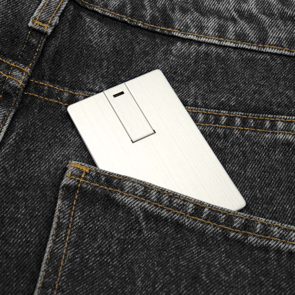 Флешка Platinum Card, 32 Гб, серебристая Флешка Platinum Card, 32 Гб, серебристая