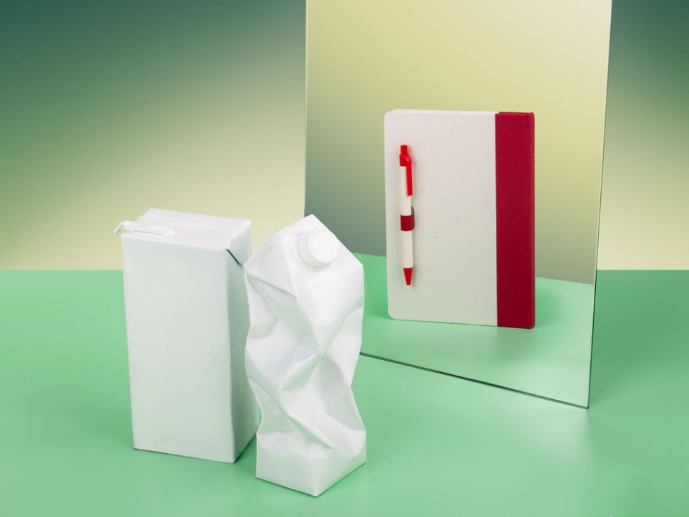 Ручка шариковая MilkMake, красная Ручка шариковая MilkMake, красная