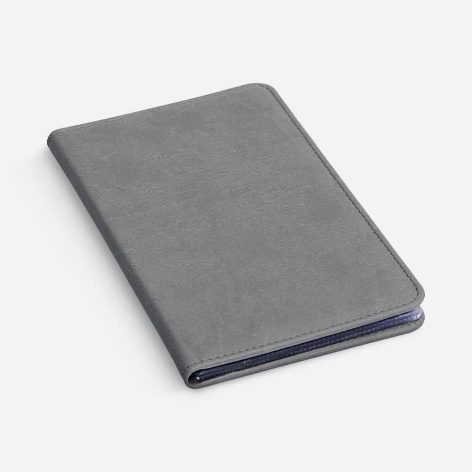 Визитница Brand, серая Визитница Brand, серая