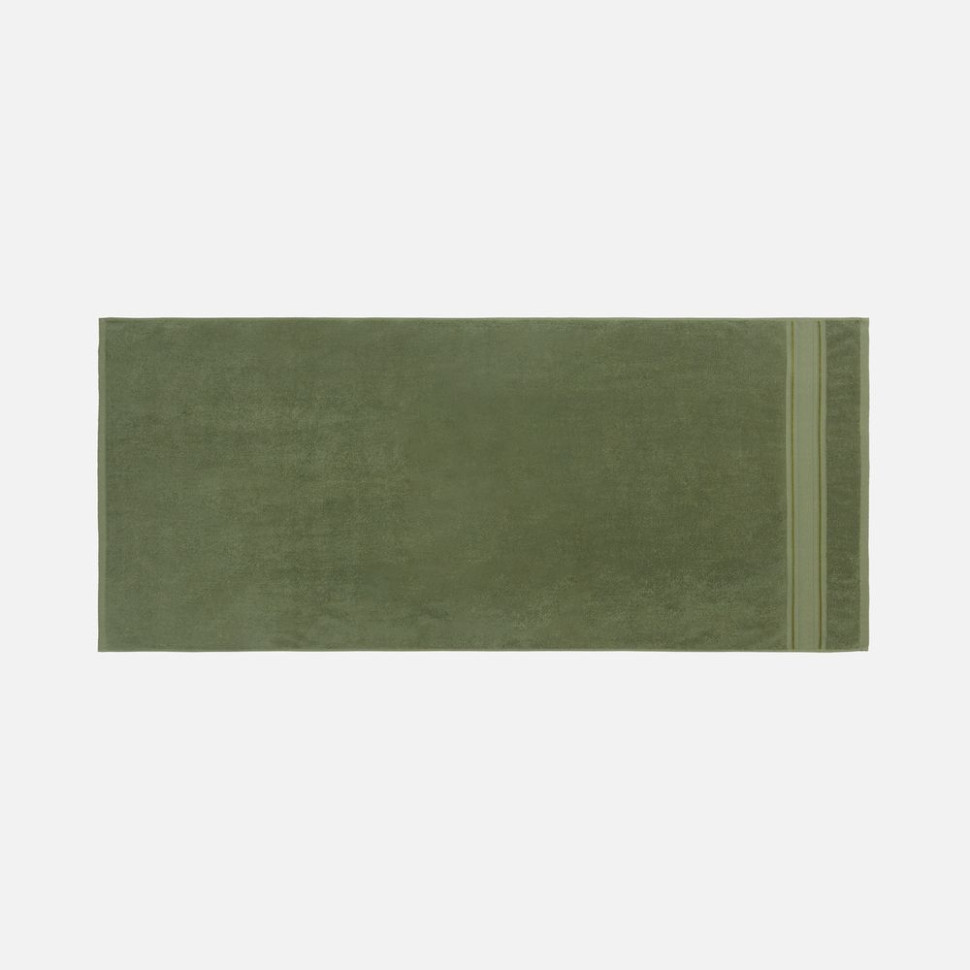 Полотенце махровое Terrychic, среднее, зеленое Полотенце махровое Terrychic, среднее, зеленое