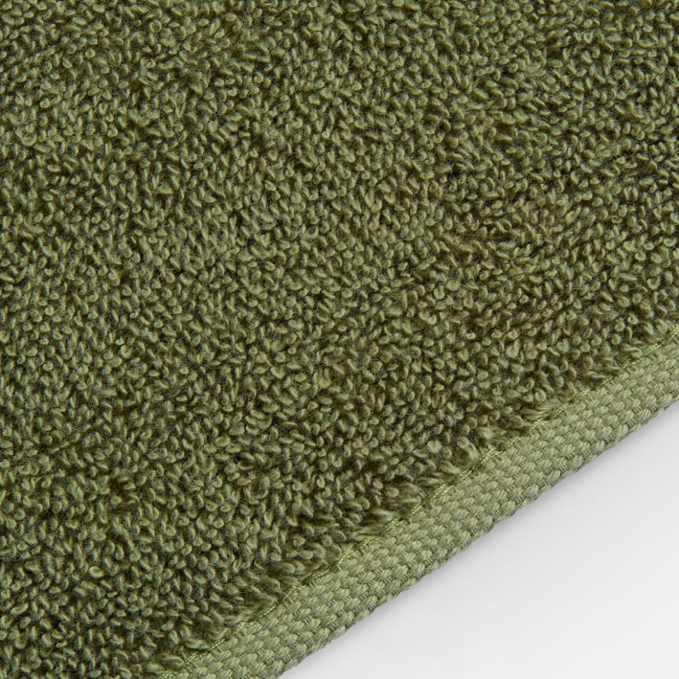 Полотенце махровое Terrychic, среднее, зеленое Полотенце махровое Terrychic, среднее, зеленое