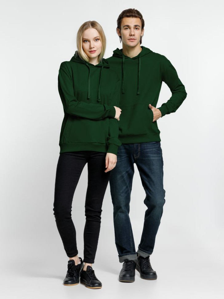 Худи Kirenga 2.0, темно-зеленое Худи Kirenga 2.0, темно-зеленое
