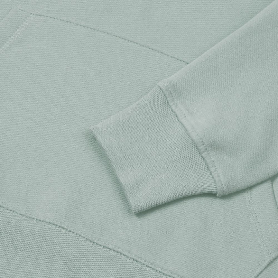 Толстовка с капюшоном унисекс Hoodie, серо-зеленая Толстовка с капюшоном унисекс Hoodie, серо-зеленая