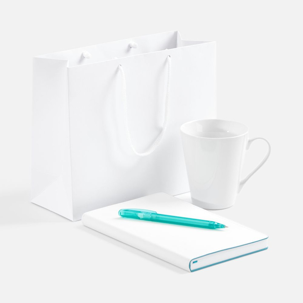 Набор White Shall Simple, бирюзовый Набор White Shall Simple, бирюзовый