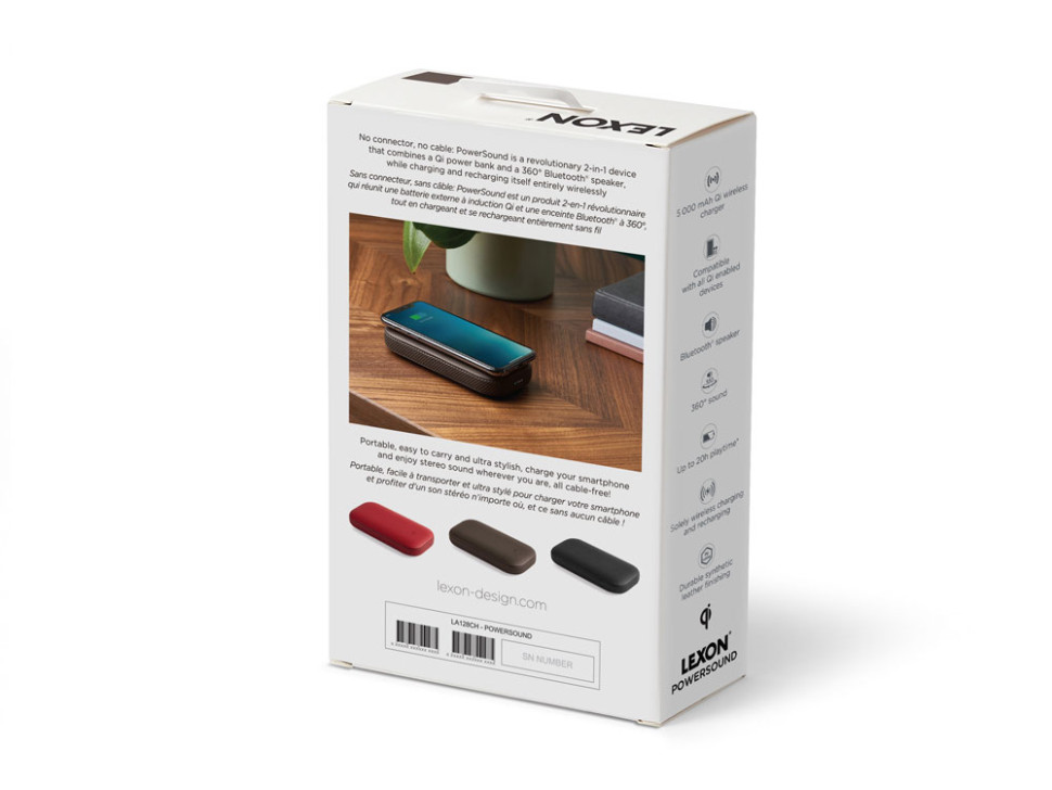 Внешний аккумулятор с беспроводной колонкой Powersound Внешний аккумулятор с беспроводной колонкой Powersound
