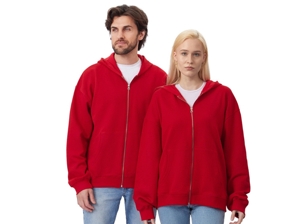 Толстовка оверсайз с капюшоном на молнии Monaco