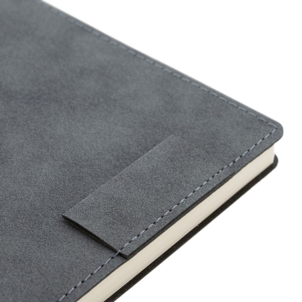 Ежедневник Lable, недатированный, темно-серый Ежедневник Lable, недатированный, темно-серый