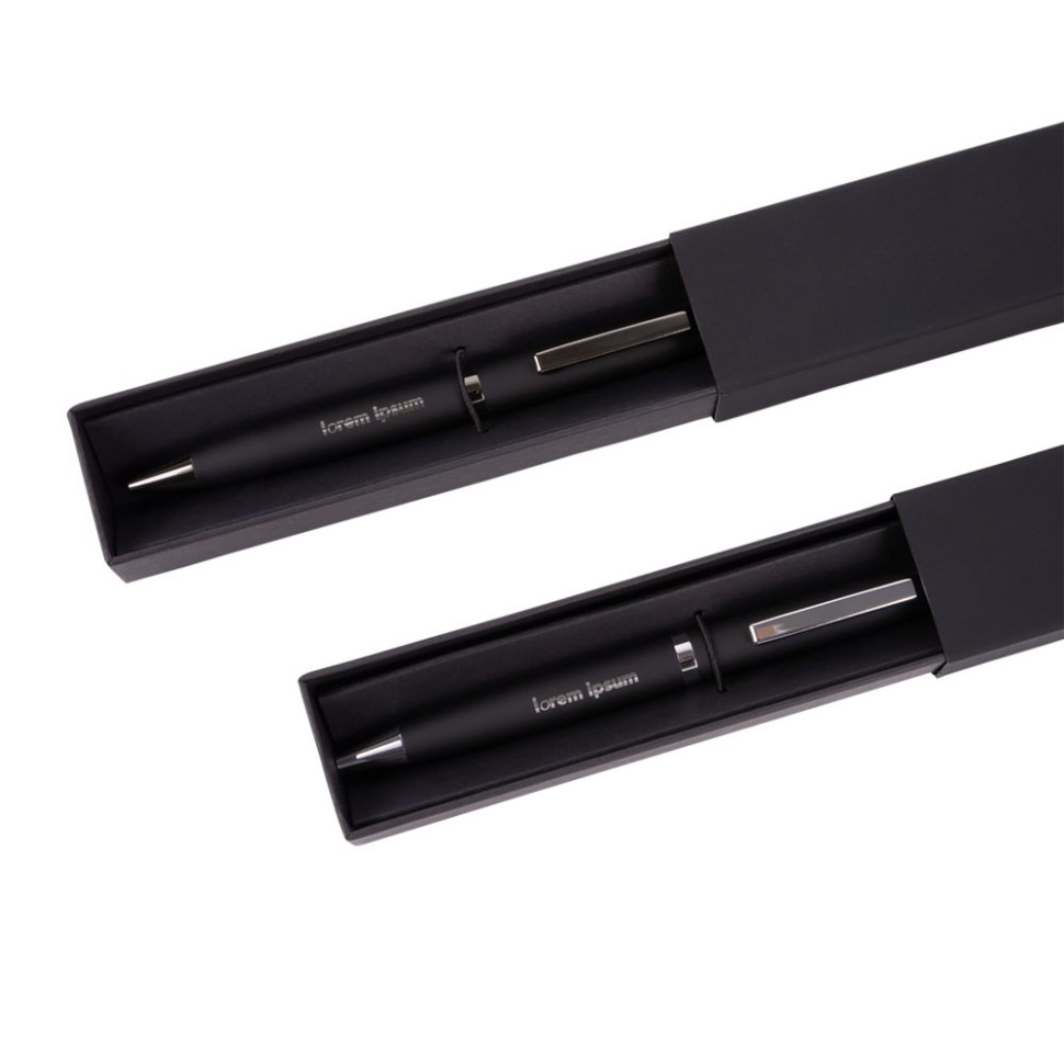 Ручка шариковая Inkish Gunmetal, черная Ручка шариковая Inkish Gunmetal, черная