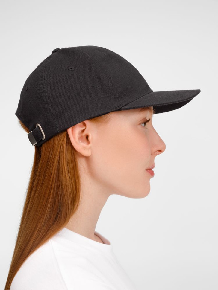 Бейсболка Buffalo, темно-серая (графит) Бейсболка Buffalo, темно-серая (графит)