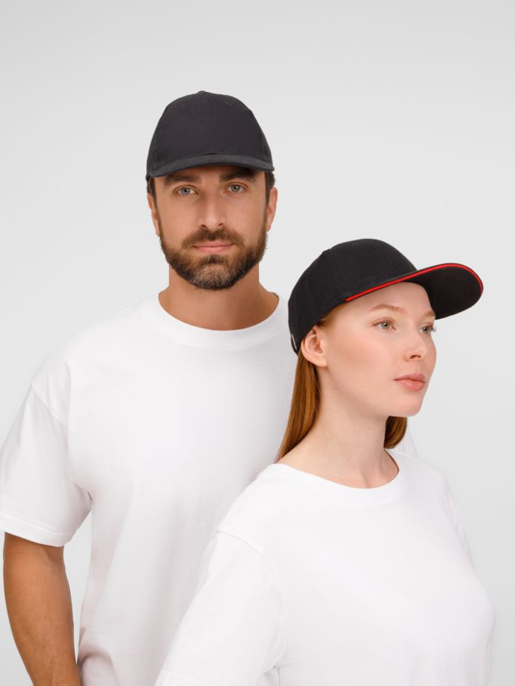 Бейсболка Buffalo, темно-серая (графит) Бейсболка Buffalo, темно-серая (графит)