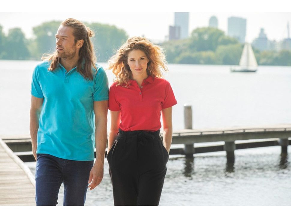 Рубашка поло Beryl из переработанных органических материалов, мужская Рубашка поло Beryl из переработанных органических материалов, мужская