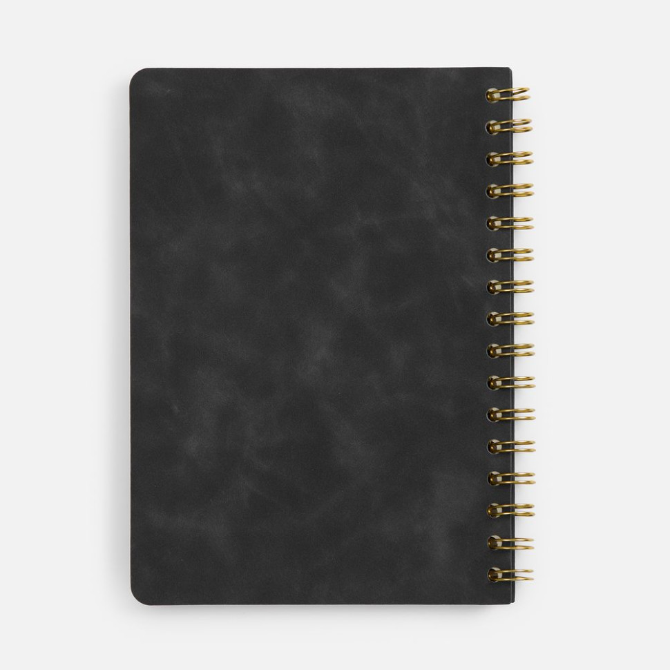 Ежедневник Spiral, недатированный, черный Ежедневник Spiral, недатированный, черный